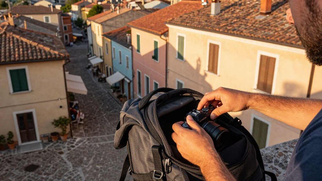 camera backpack for europe travel