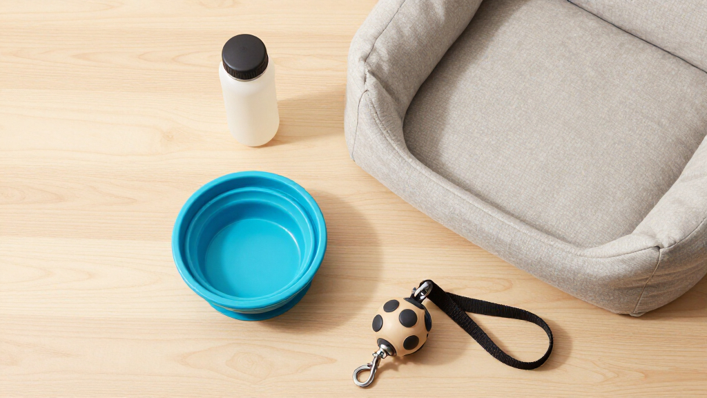 best travel pet bowls and beds