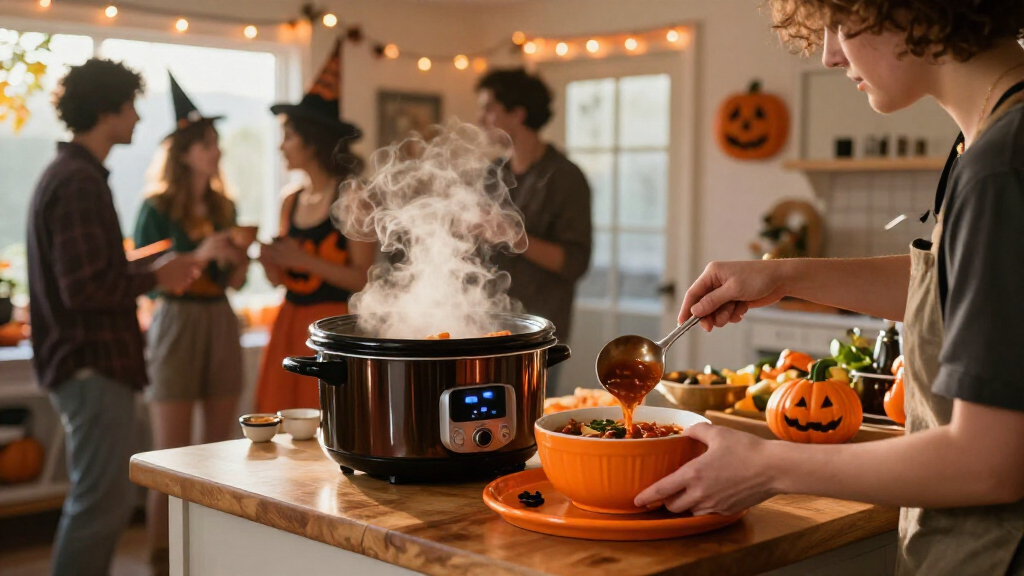 programmable slow cookers for Halloween parties