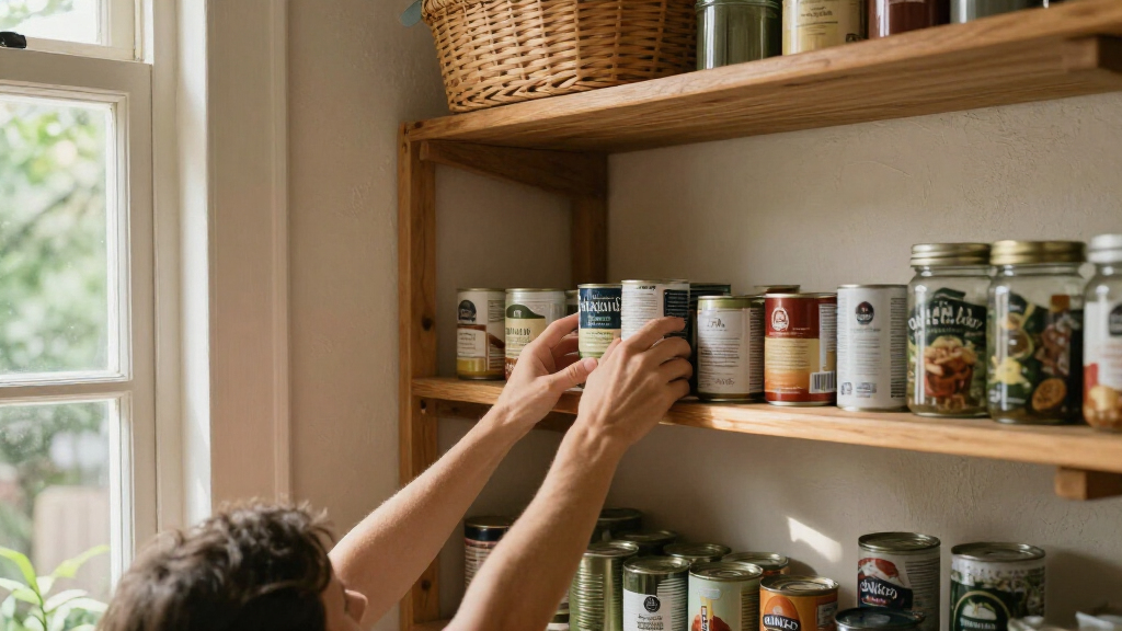 best shelving for canned goods pantry