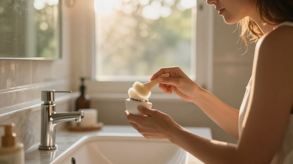 luxury facial cleansing brushes
