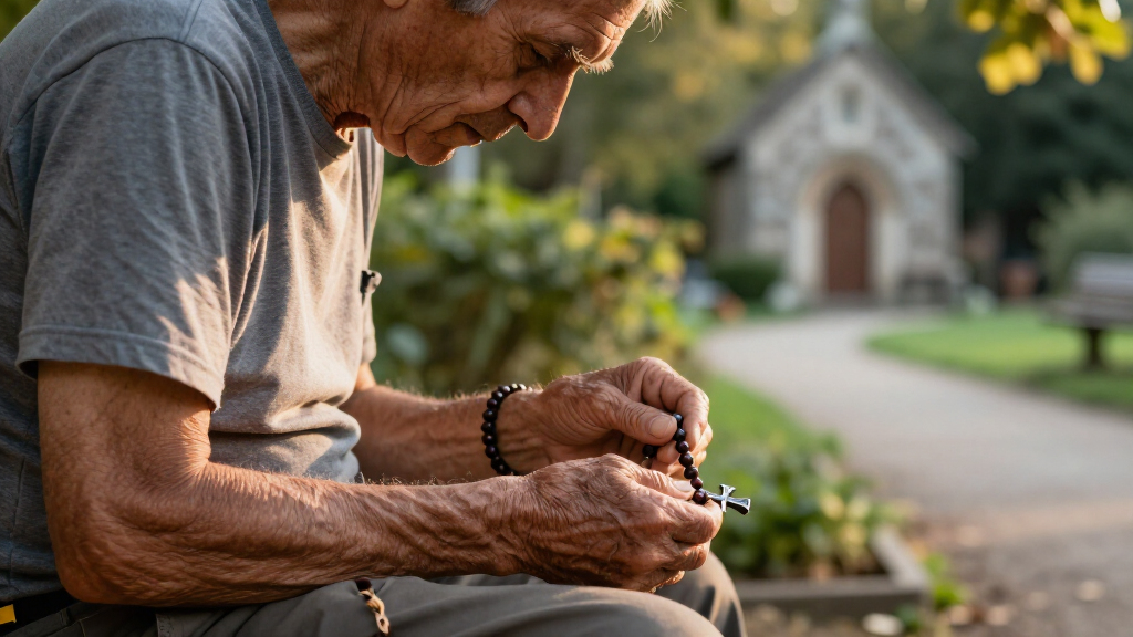 Christian prayer beads