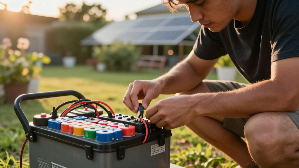 lithium battery charging cart