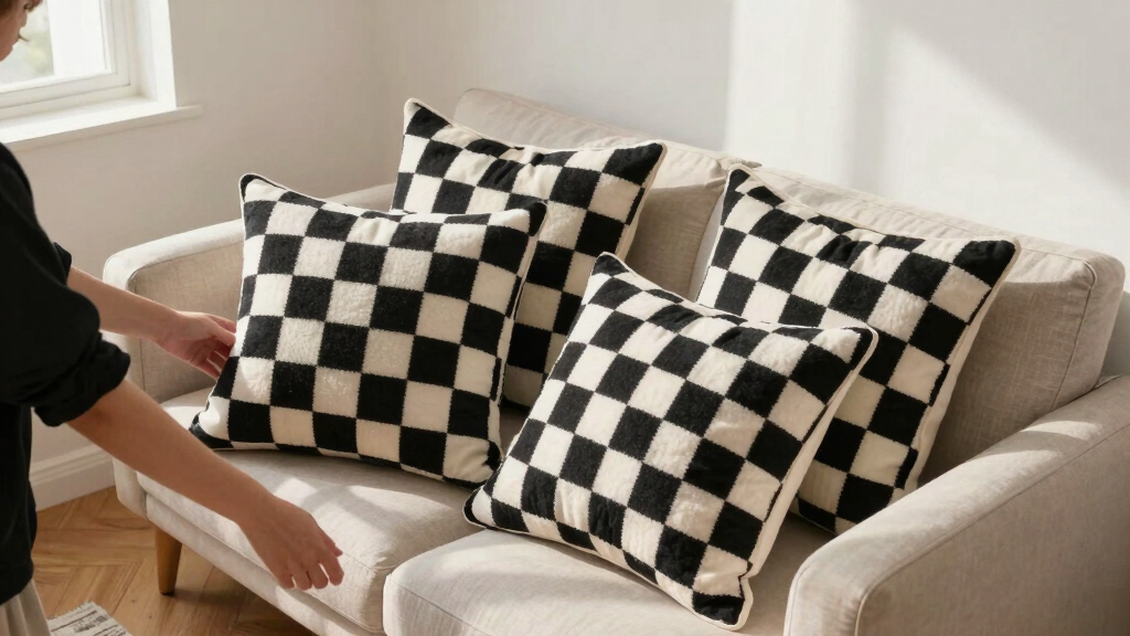 best checkered home decor