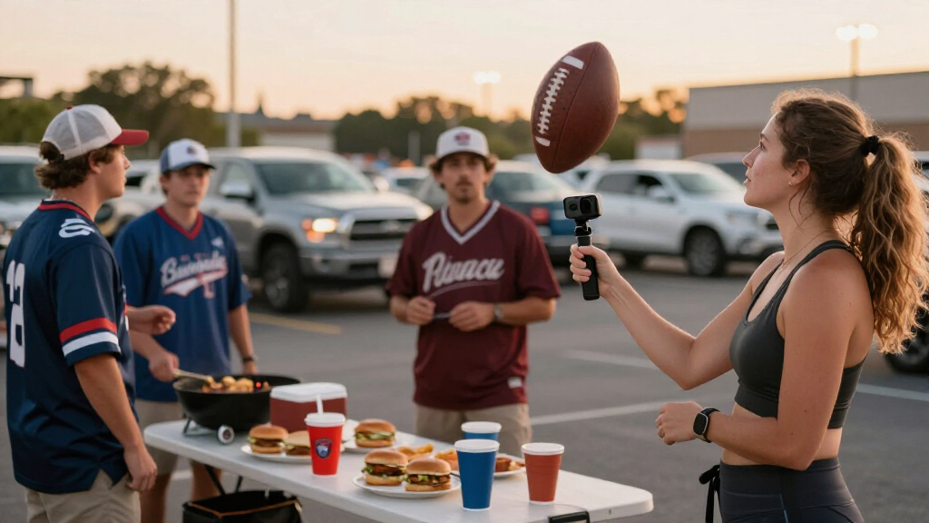 best action camera for tailgate content