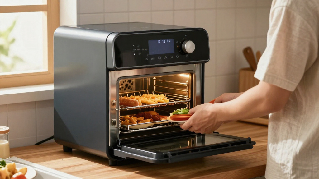 air fryer oven with multiple racks