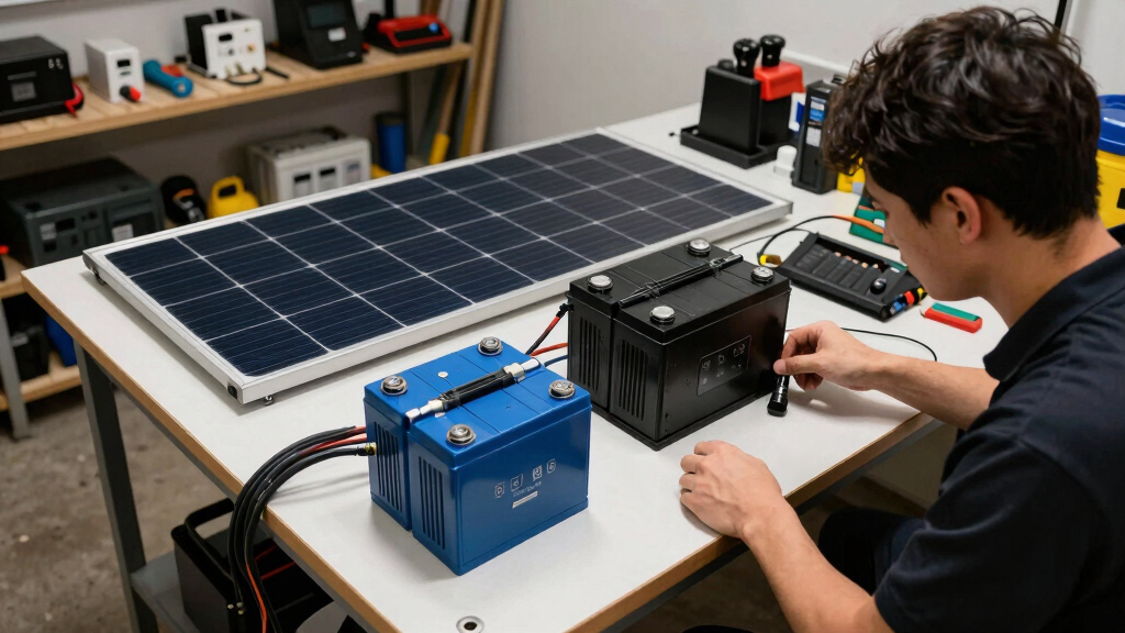 solar backup power stations