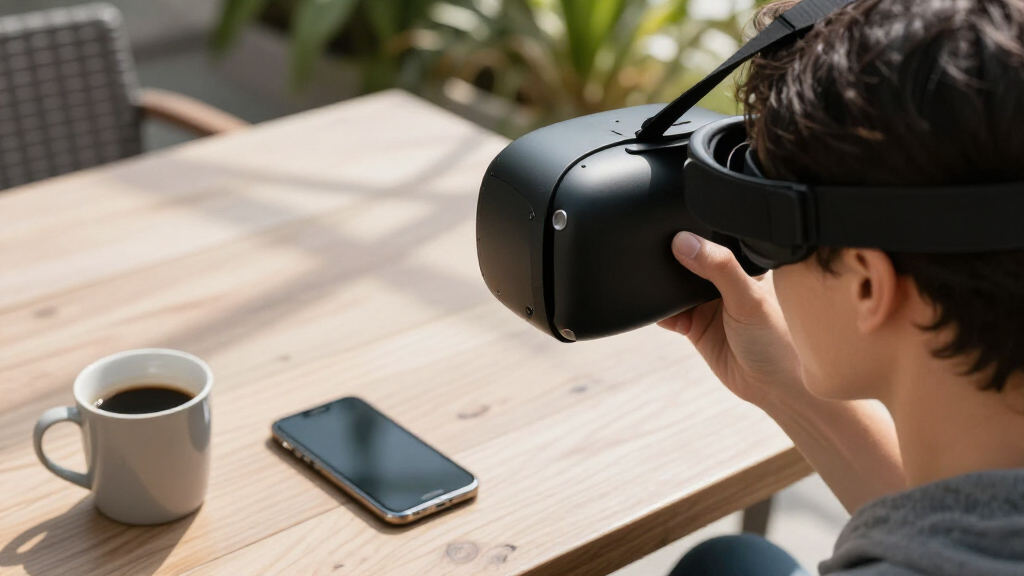 vr headset for sharp text