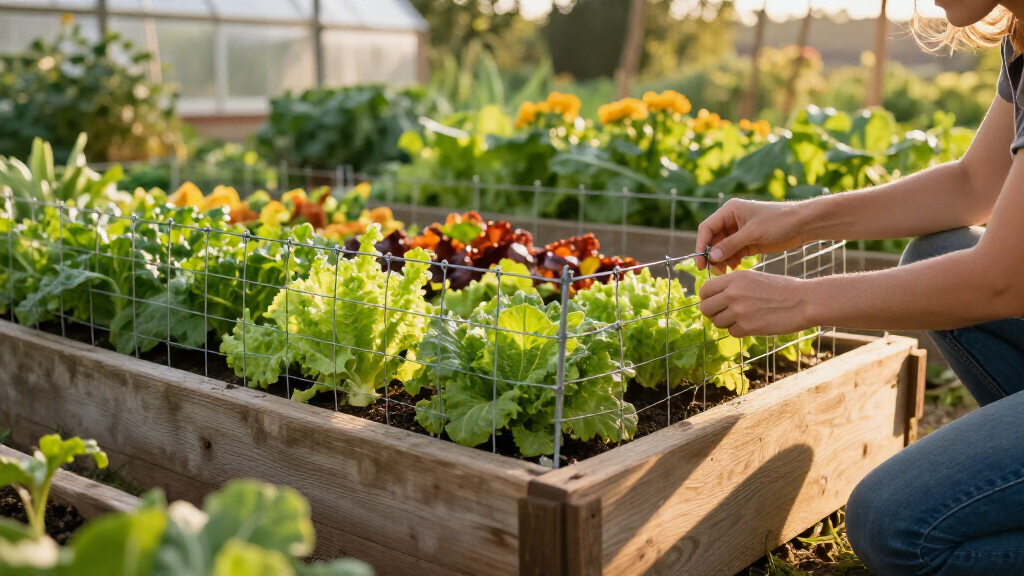 best rabbit fence for raised beds