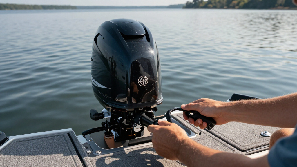 transom mount trolling motor high end