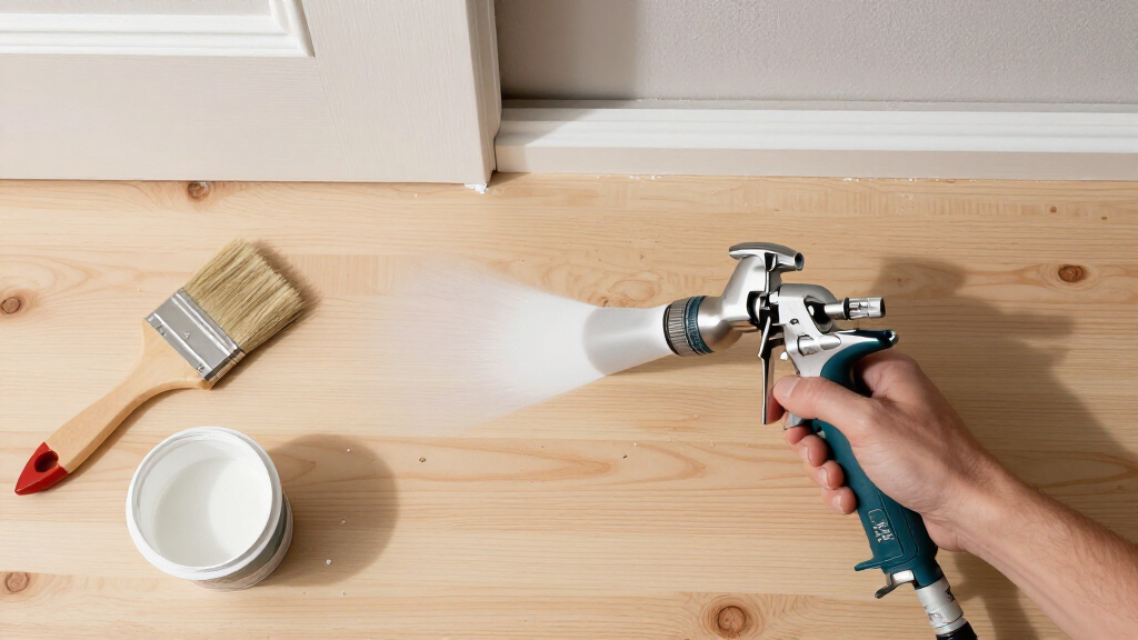 hvlp turbine paint sprayer for trim and doors