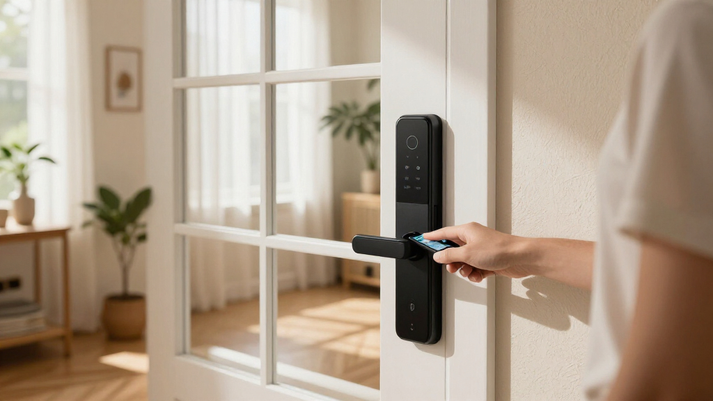 smart lock for french doors