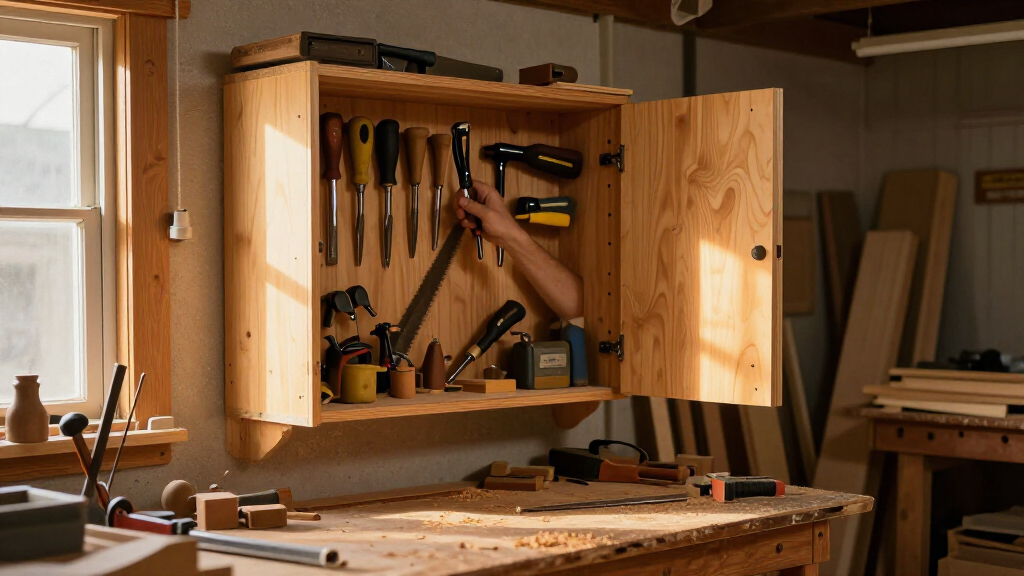 woodworking tool storage cabinets