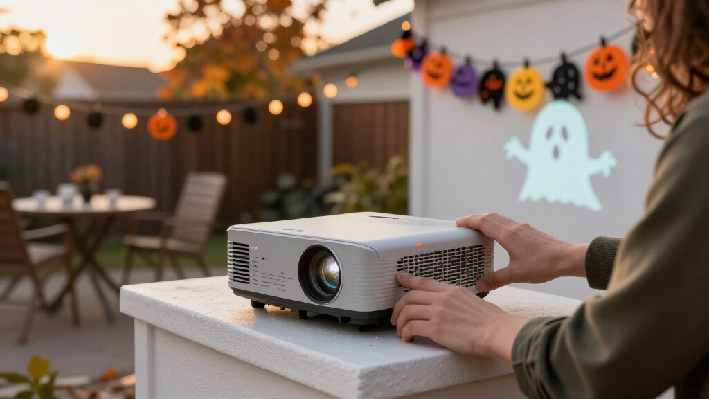 best portable projector for halloween decorations
