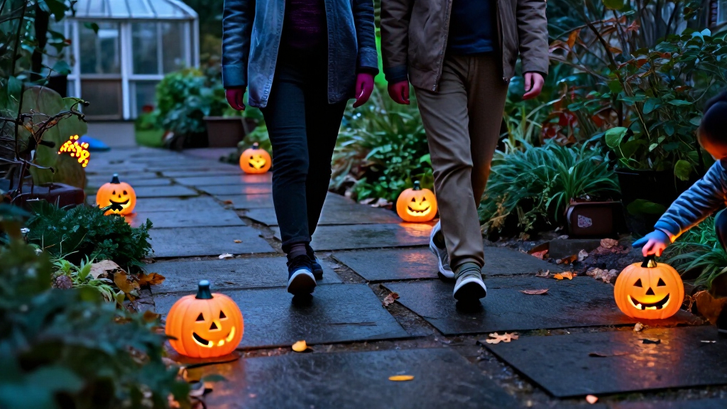 Halloween pathway lights