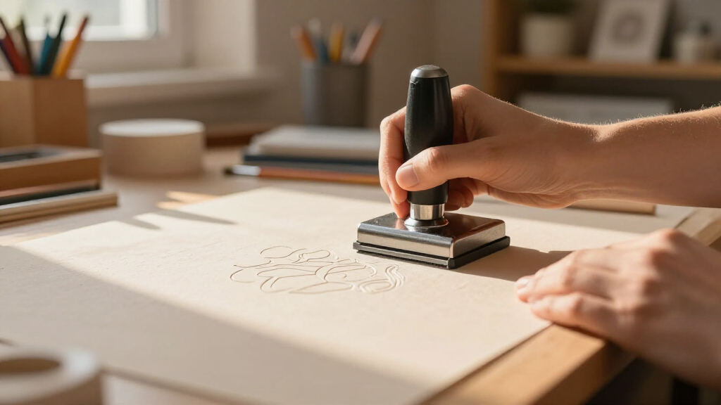 embosser for personalized stationery