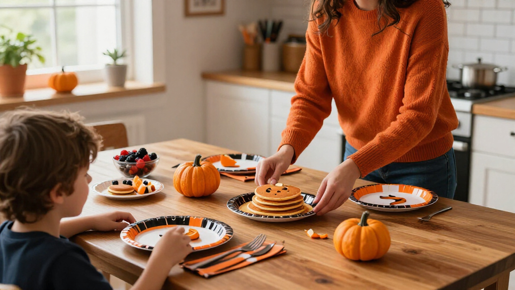 Halloween breakfast party supplies
