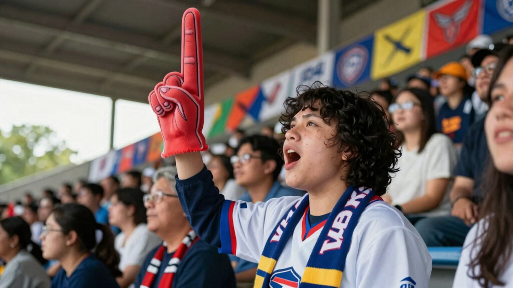 soccer fan apparel