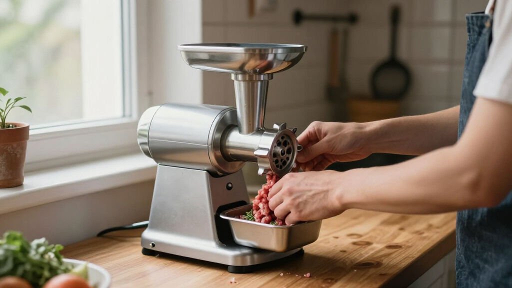 stainless steel meat grinder attachment for stand mixer