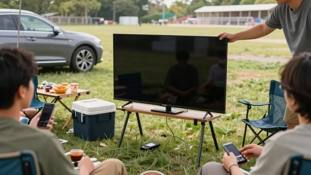 smart TVs for tailgating