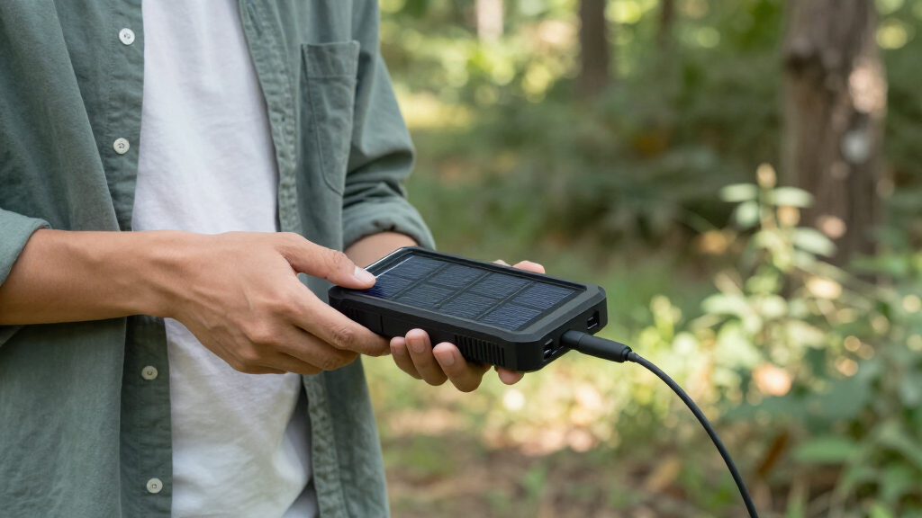 solarpowered phone charger banks