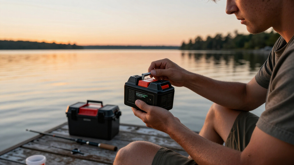 rechargeable bait boat battery