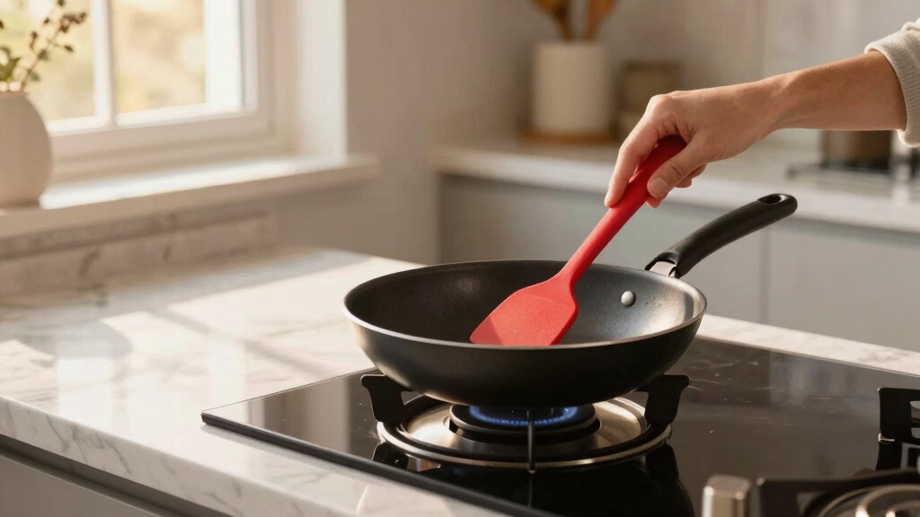 silicone spatulas for non stick cooking