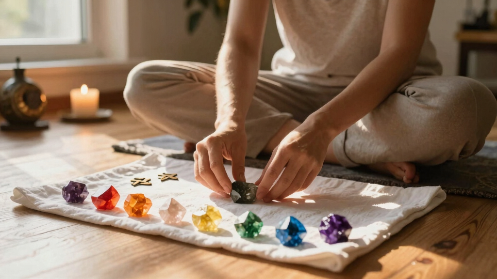 chakra healing crystals sets