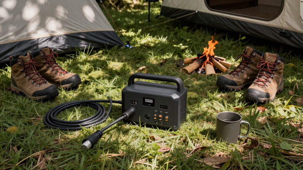 best portable shore power system for RV camping