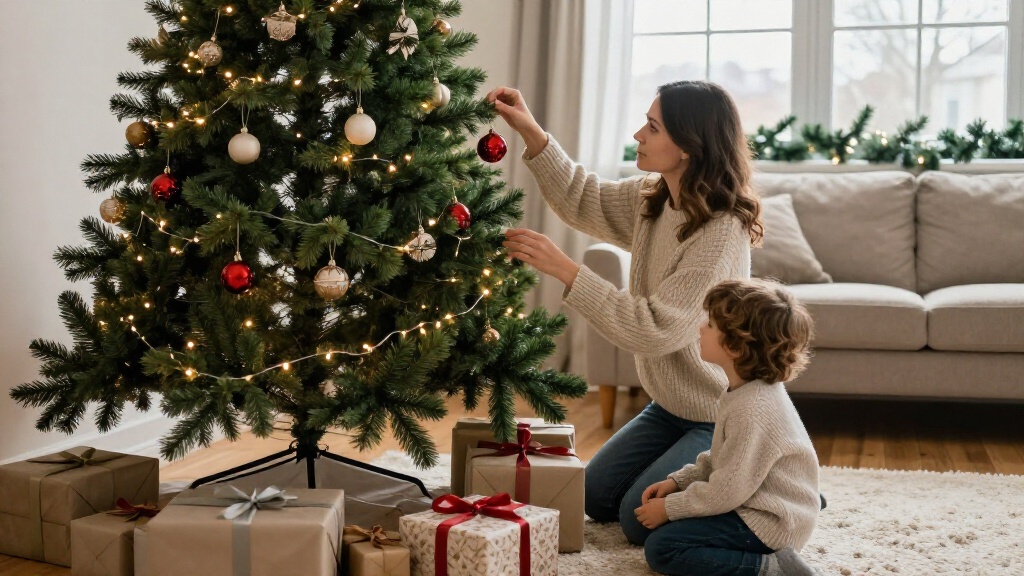 artificial Christmas trees