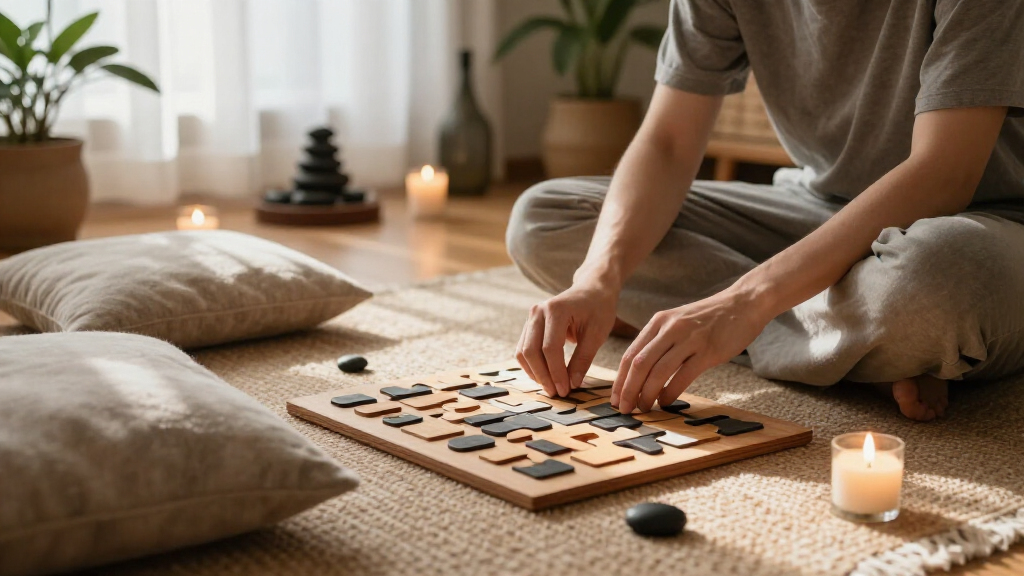mindfulness puzzle books