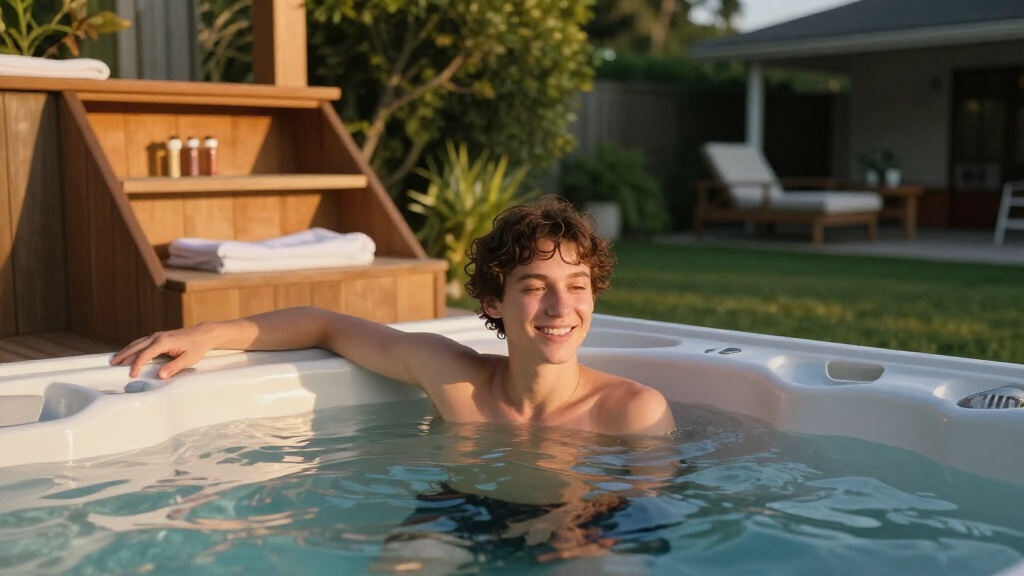 best hot tub steps with storage