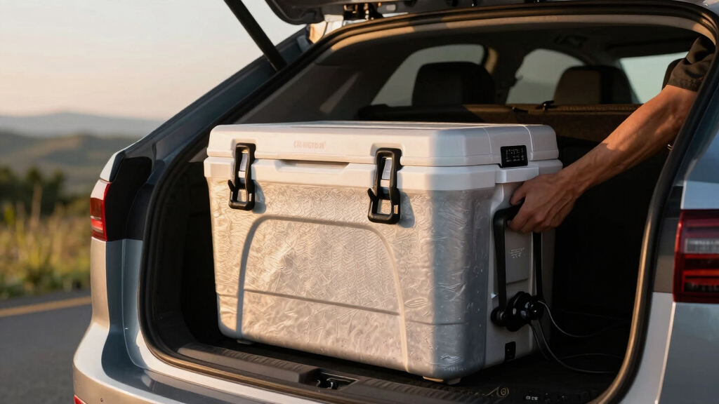 best large capacity powered cooler for road trips