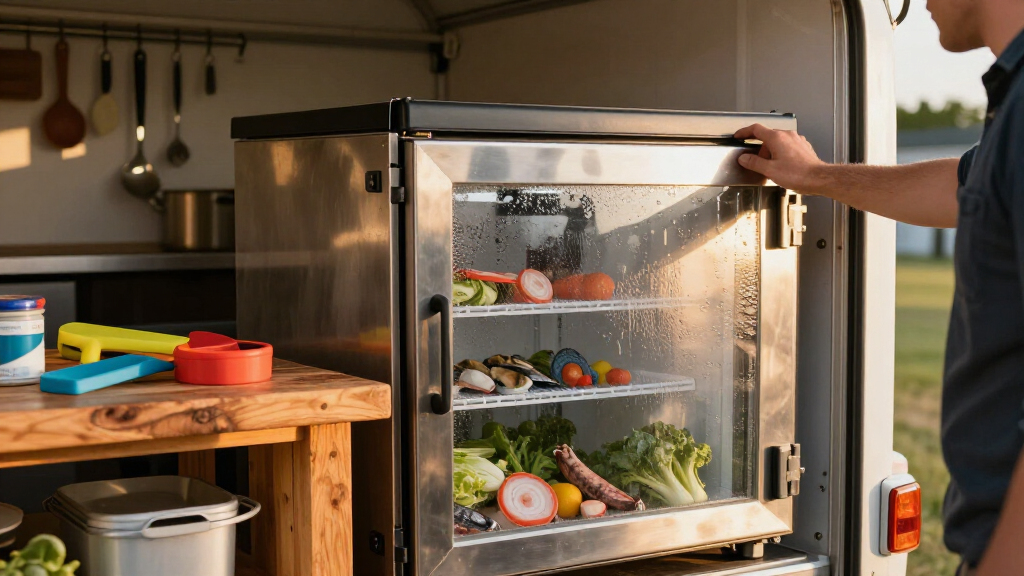 best heavy duty freezer for food trailer