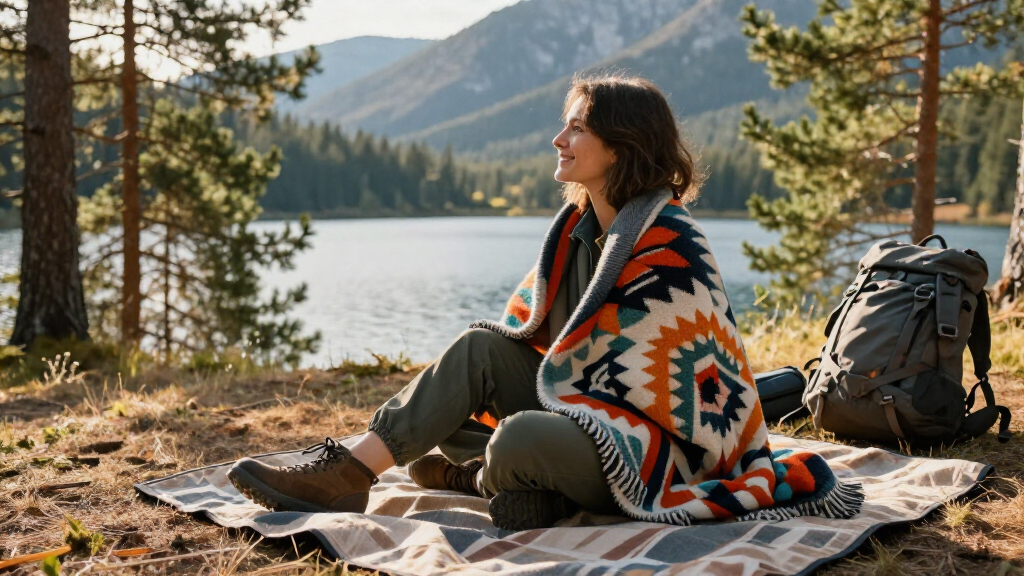 compact travel blankets