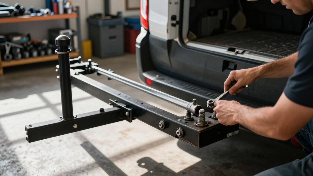 hitch cargo carrier for ford transit