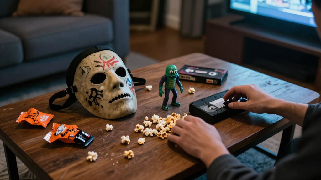 Halloween horror movie collectibles