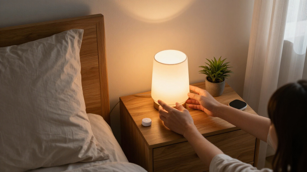 best smart bedside lamps set