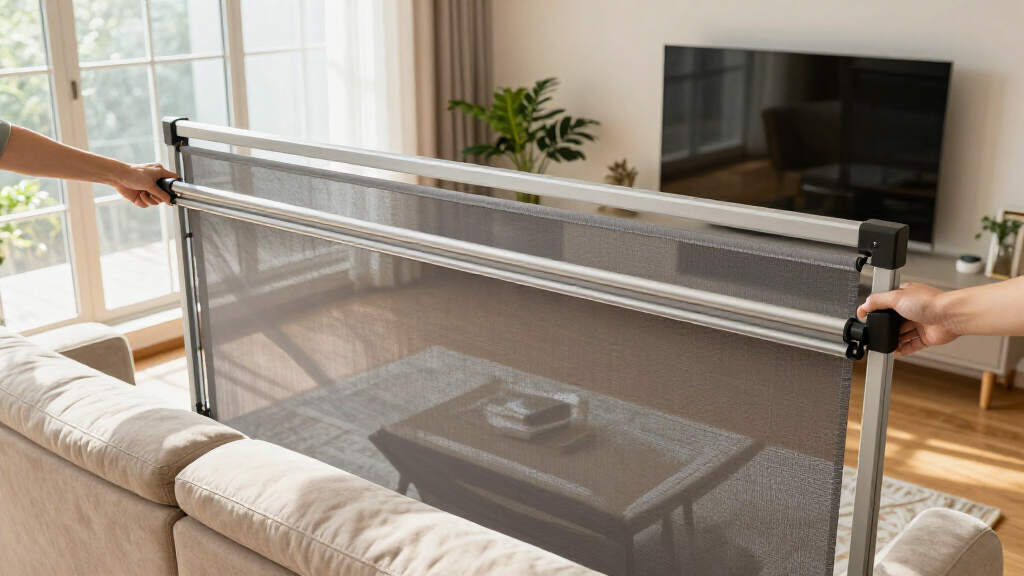 retractable screens for living rooms