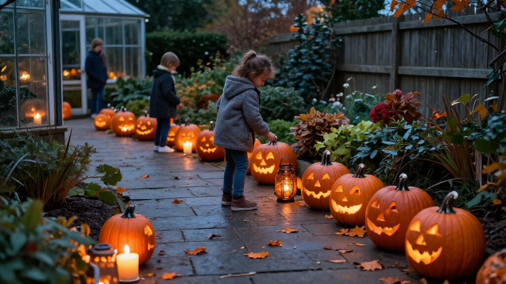 Halloween outdoor lanterns