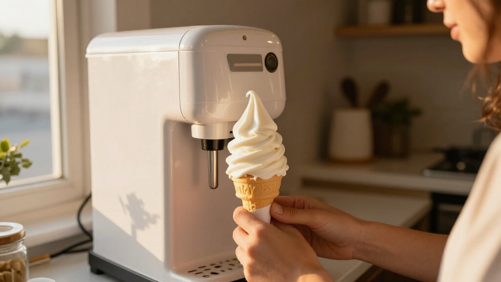 soft serve ice cream machine for home
