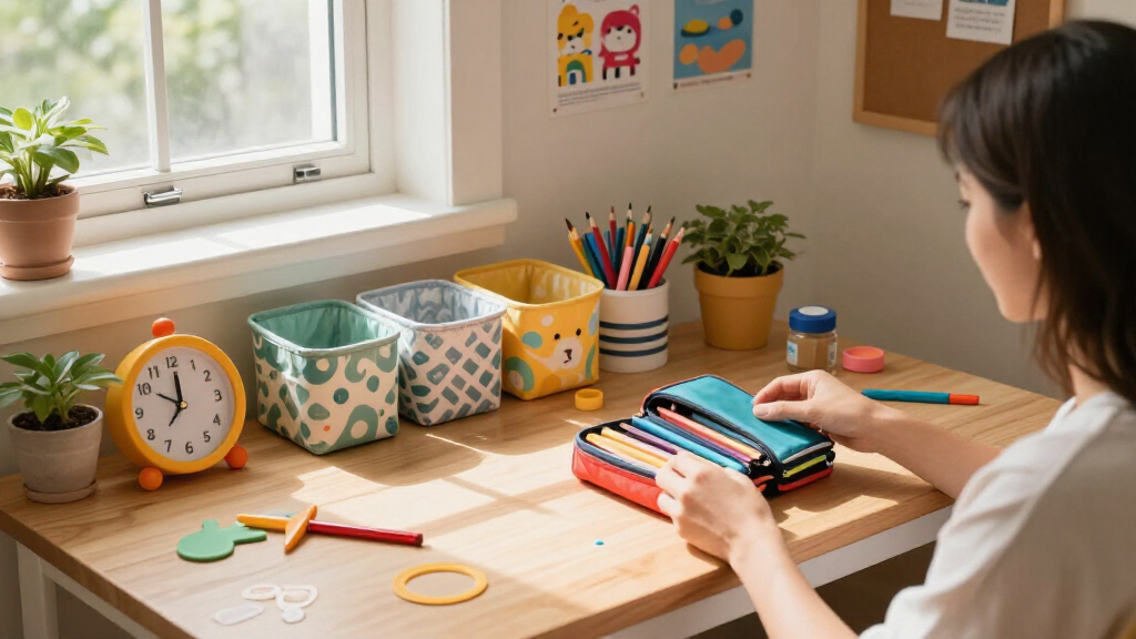 kids' study desk accessories