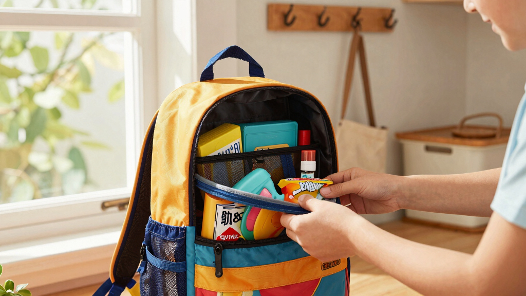 kids' school backpack organizers