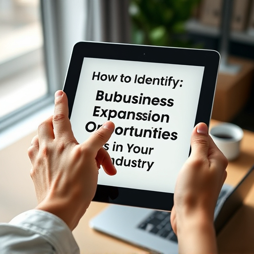 How to Identify Business Expansion Opportunities in Your Industry