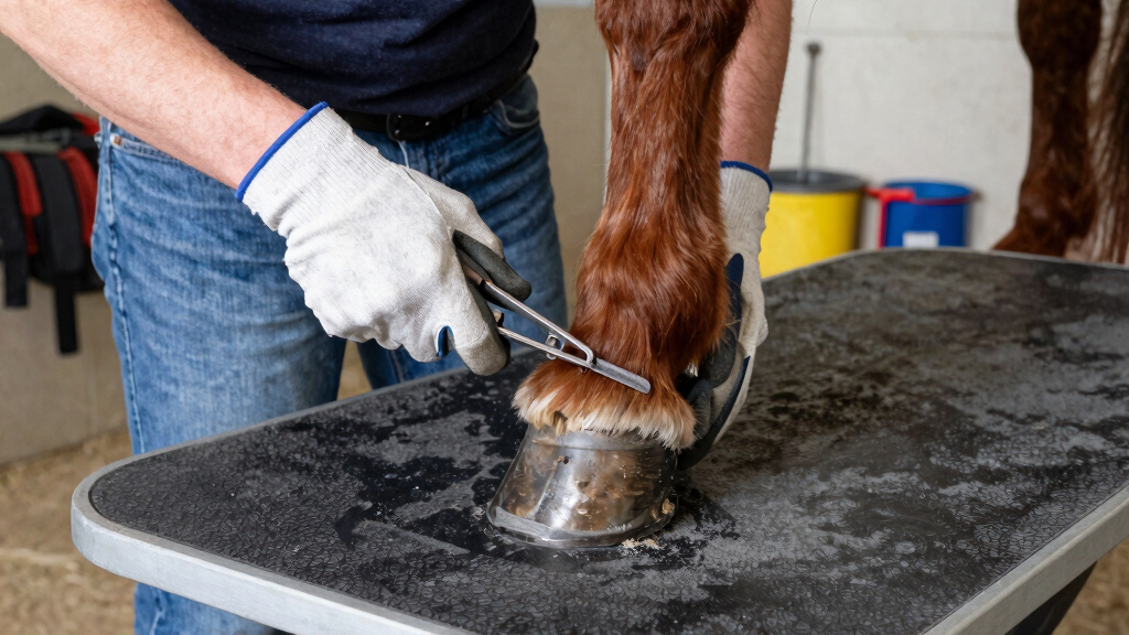 best miniature horse hoof care kit