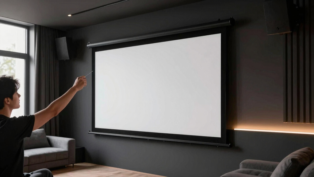 best fixed frame projector screens for dedicated theaters