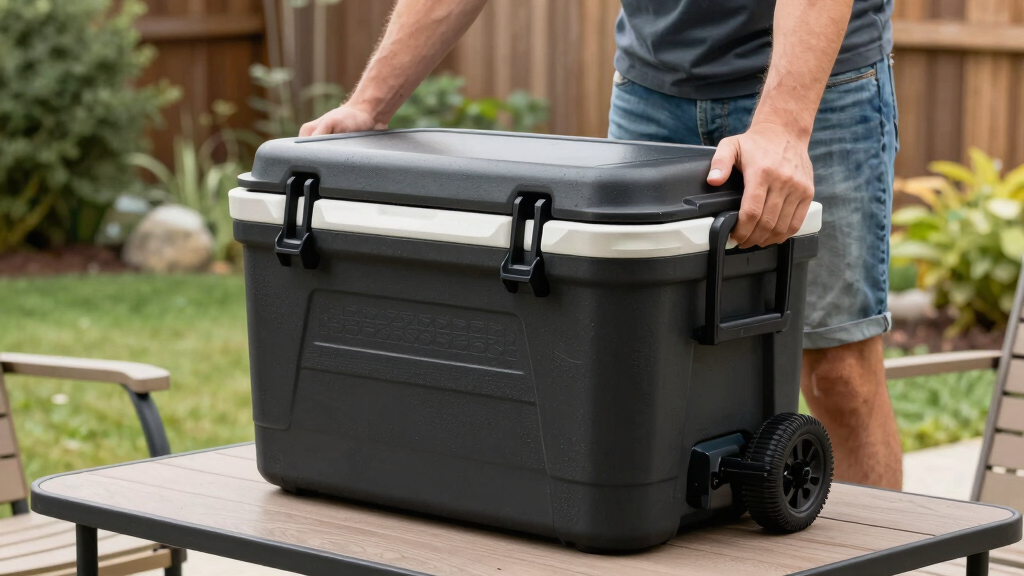 best premium cooler with wheels rotomolded