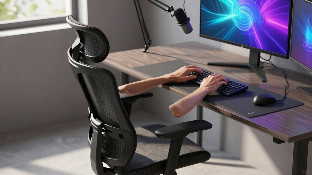 Gaming style office chair for creators