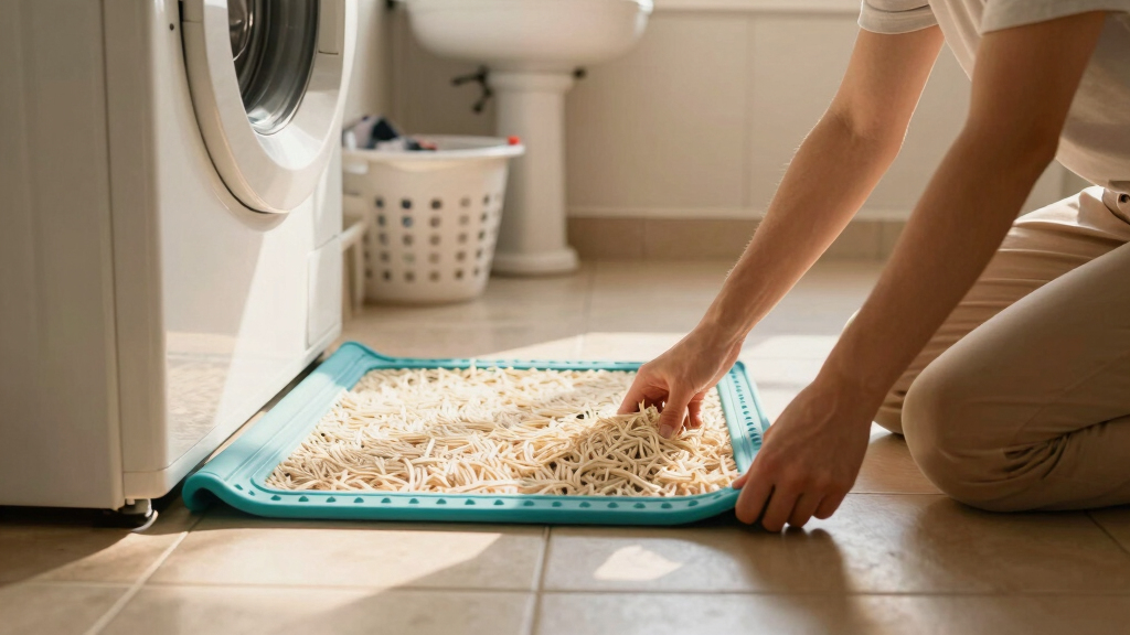 best litter mats for laundry room corners