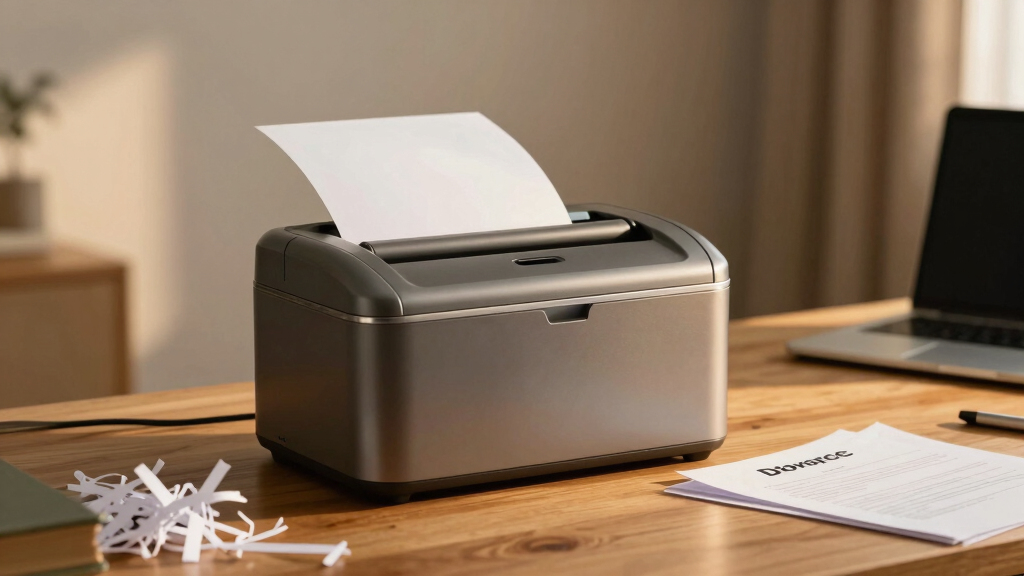 best home paper shredder for divorce document security